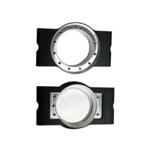 CNC Turn Mill Aluminum Circular Flange Mounting Base OEM Precision Machining Parts
